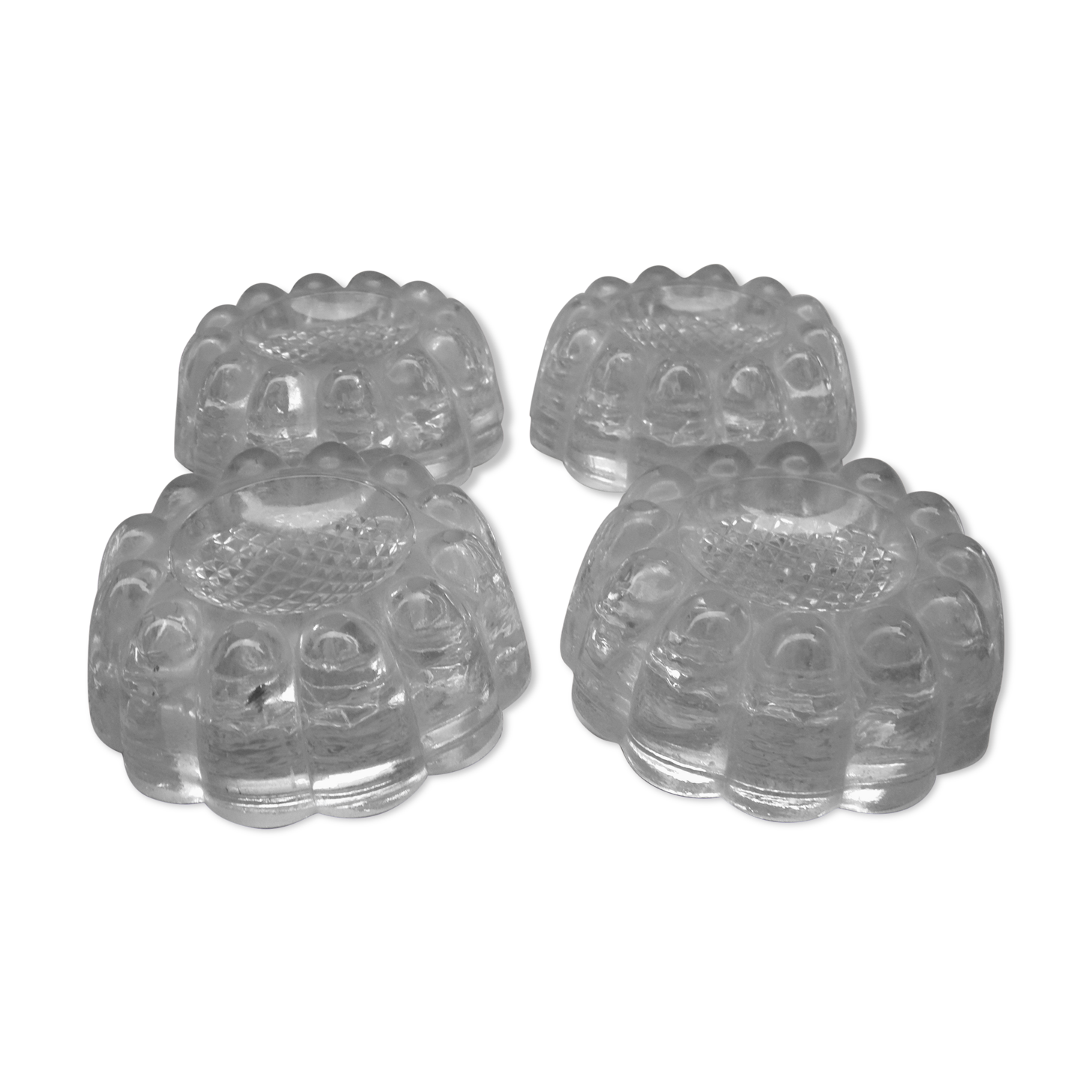 Set of old piano feet