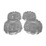 Set of old piano feet