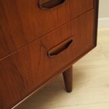 Teak chest of drawers, Danish design, 1970s, production: Denmark