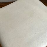 Pouf en cuir années 70/80