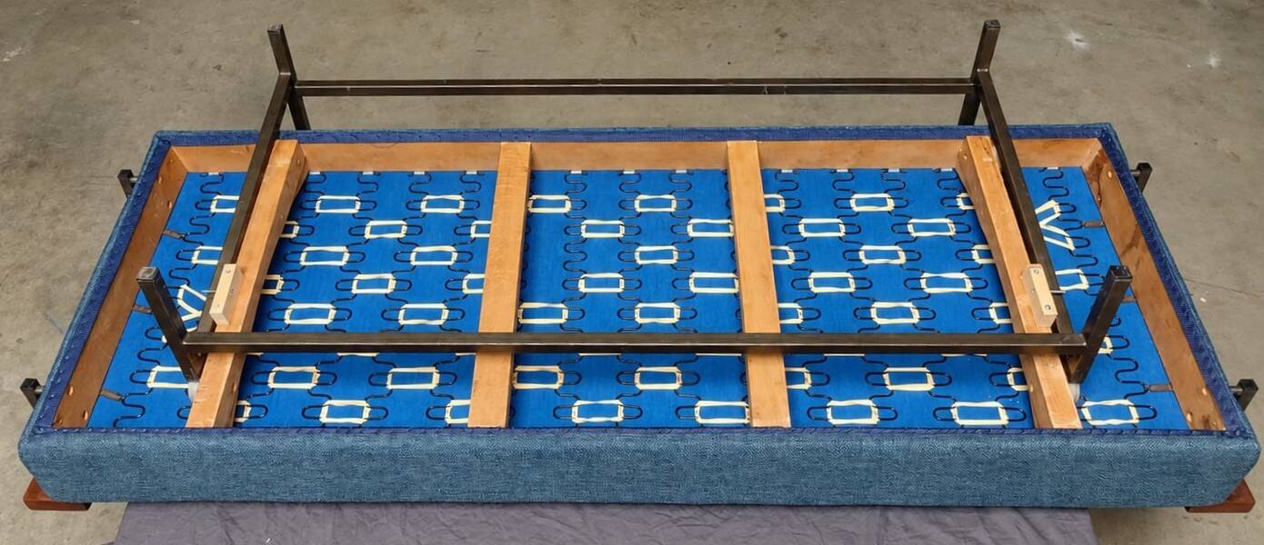 Early Edition Dutch Design 3-Seater Sofa / Daybed Model Lotus by Rob Parry