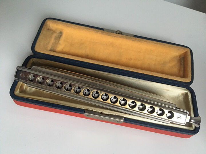 Harmonica Hohner the 64 chromonica 4 chromatic octaves professional