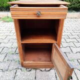 Bedside table chene art deco