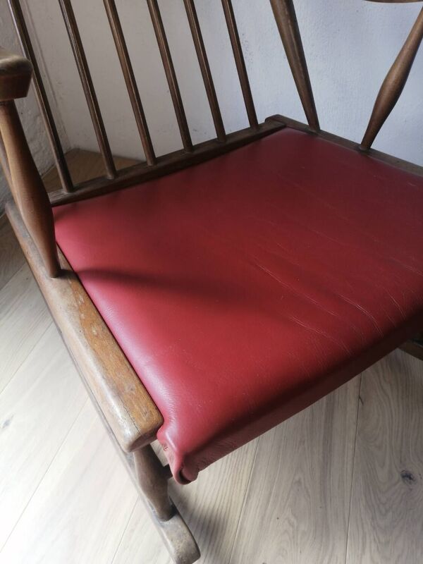 Rocking chair vintage style scandinave Guillemas