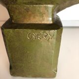 Bust young girl terracotta