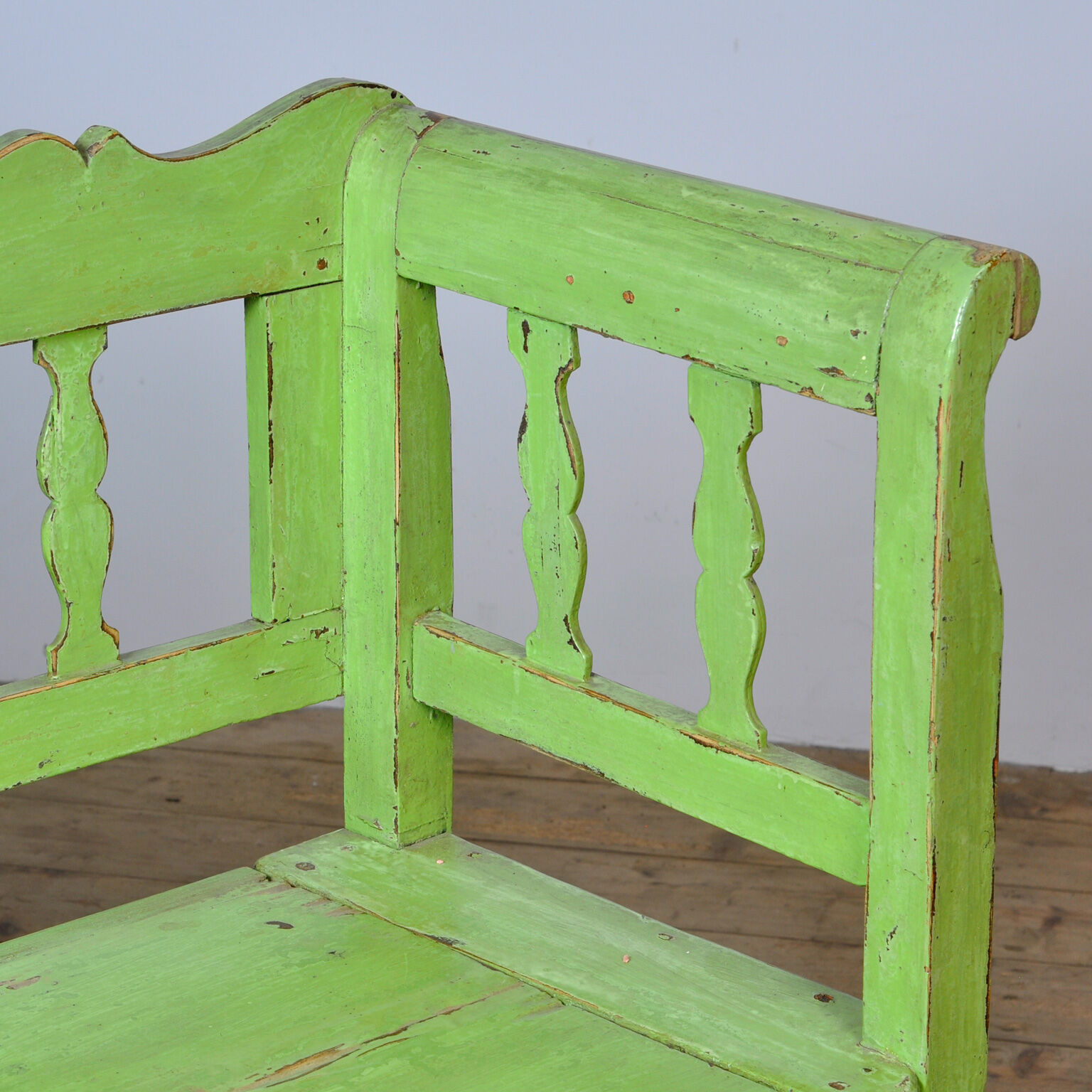 Antique Pine Bench, 1930s