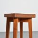 High stool by Christian Durupt, Méribel, circa 1960
