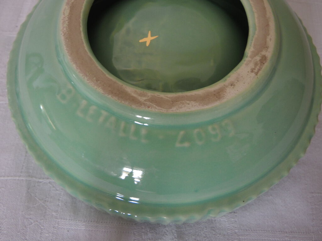 Vintage ashtray 40/50 Blanche Letalle