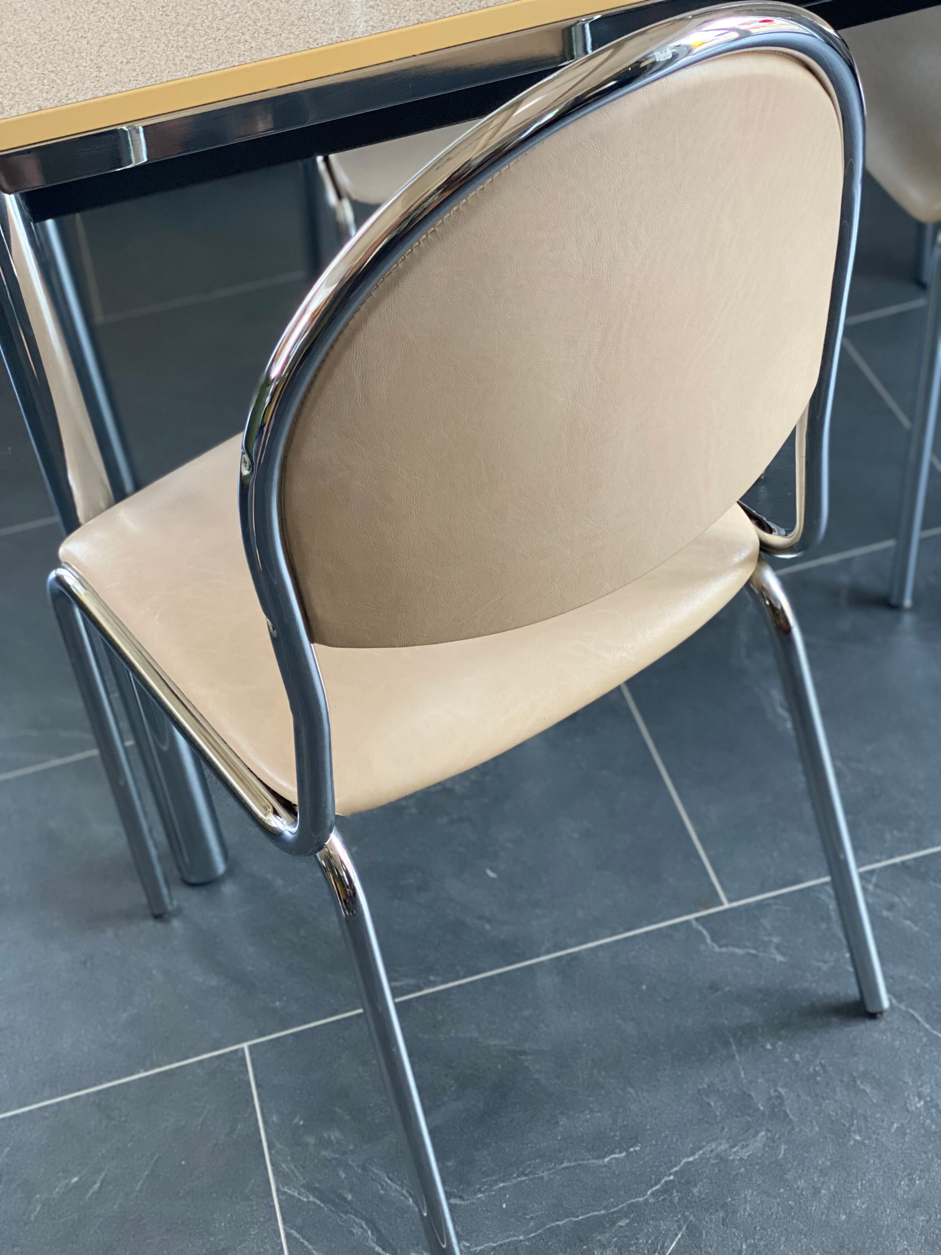 Vintage Formica Top Table and 4 Chairs