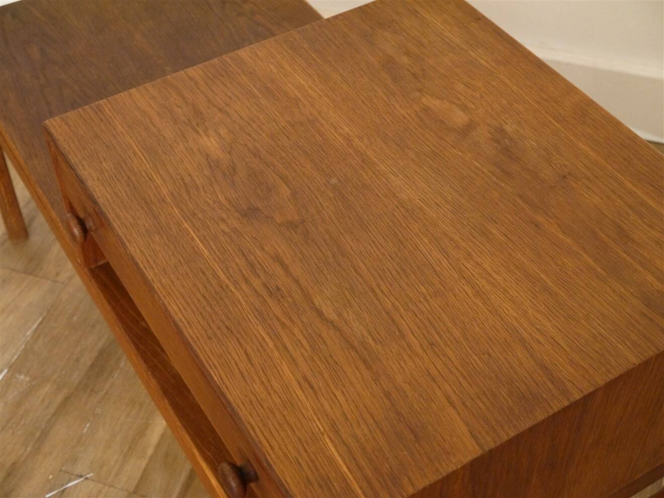 Scandinavian teak side table, 1960s