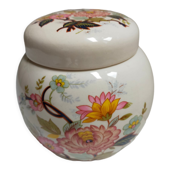 Pot anglais avec couvercle Sadler avec motif floral