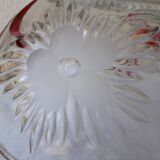 Glass or crystal salad bowl