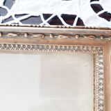 Gilded wooden photo frame