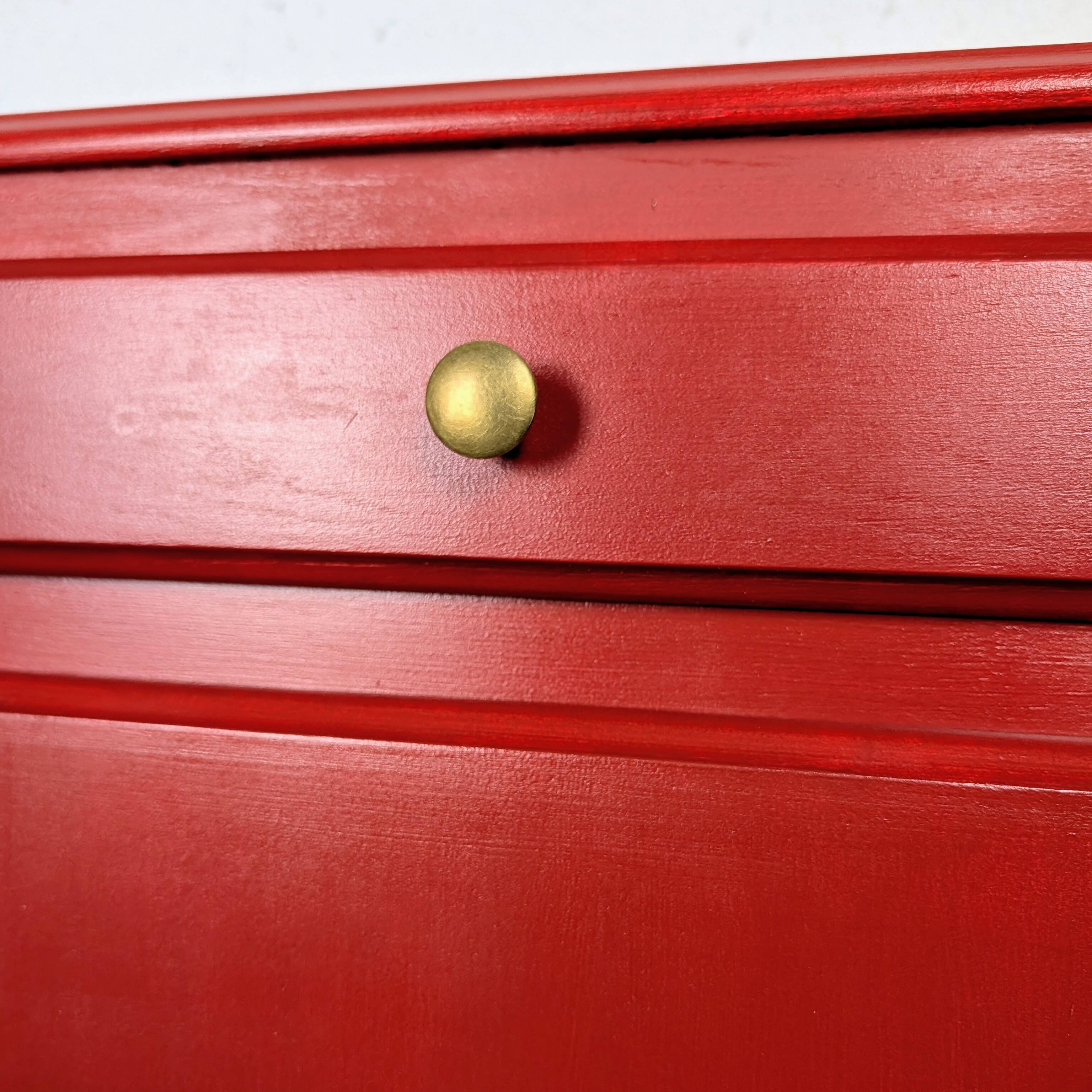 Small jam jar - royal red