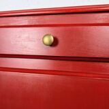 Small jam jar - royal red