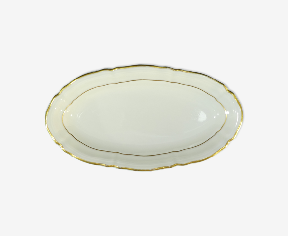 Ravier en porcelaine de Limoges Bernardaud modele louis xv