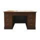 Desk with drawers in oak