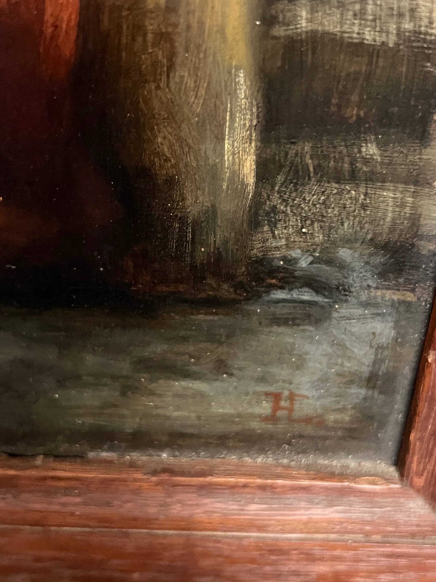 Painting "Girls at the fountain".