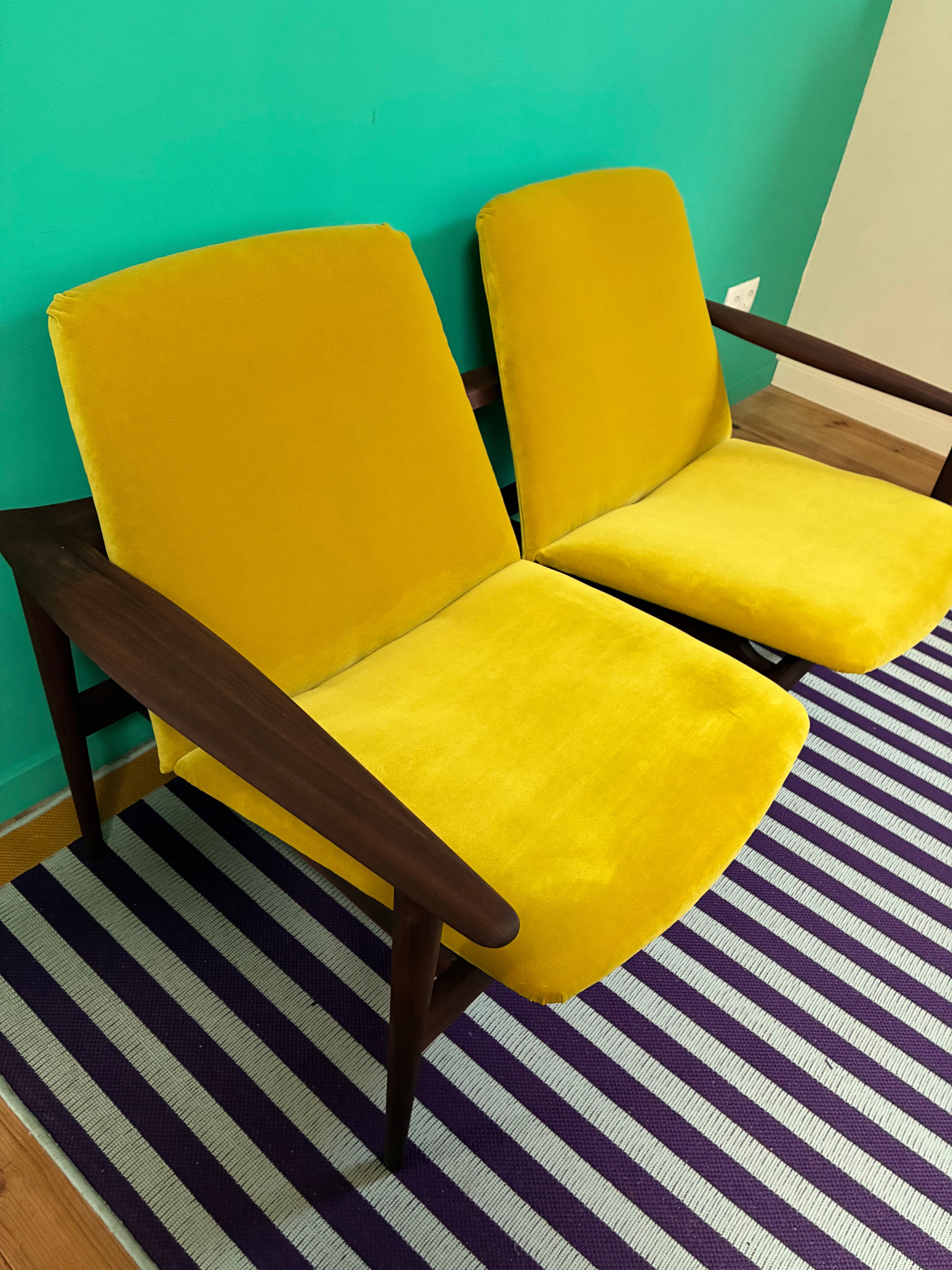 Vintage Scandinavian Bench