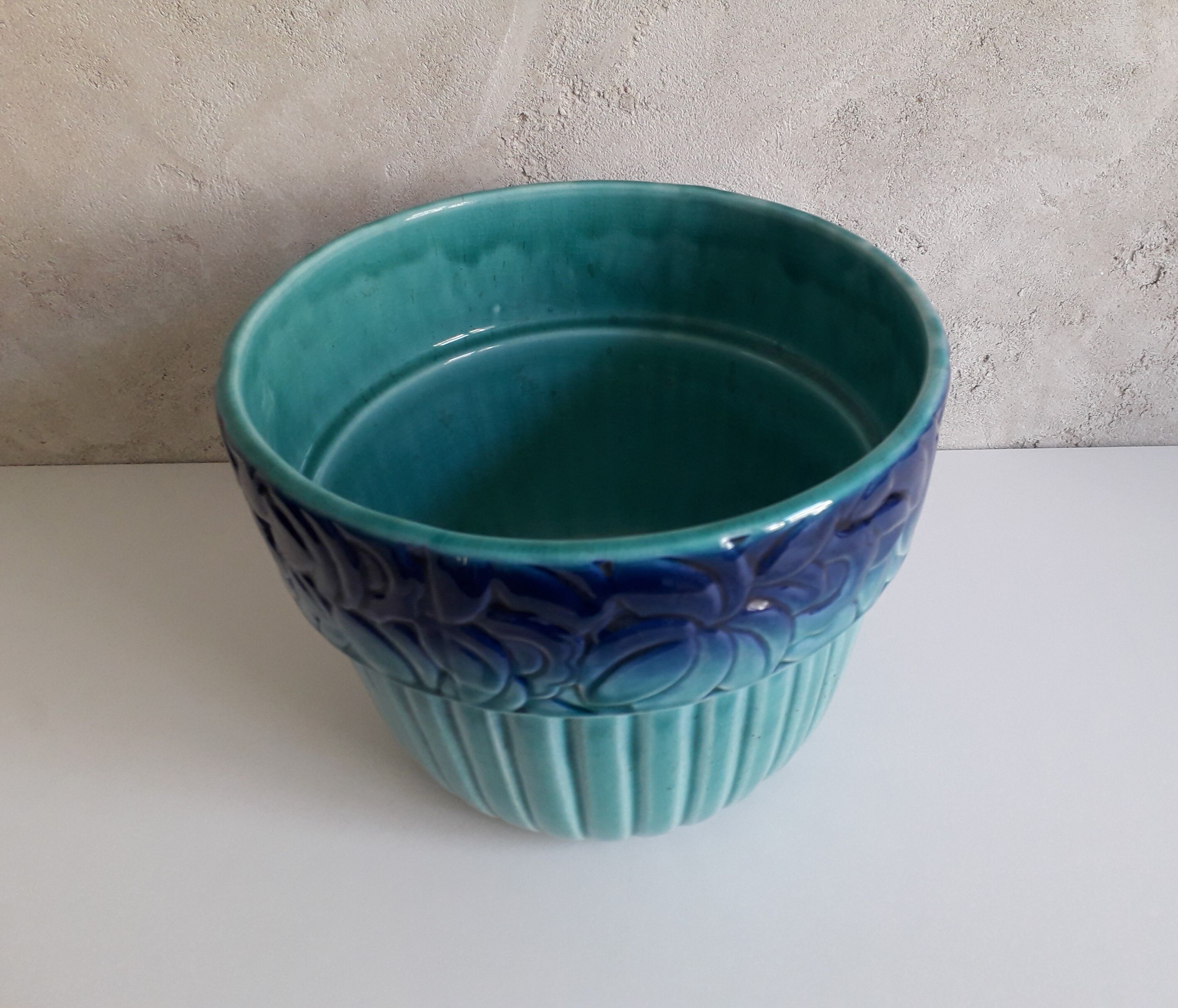 Art Deco Orchies splash pot cover