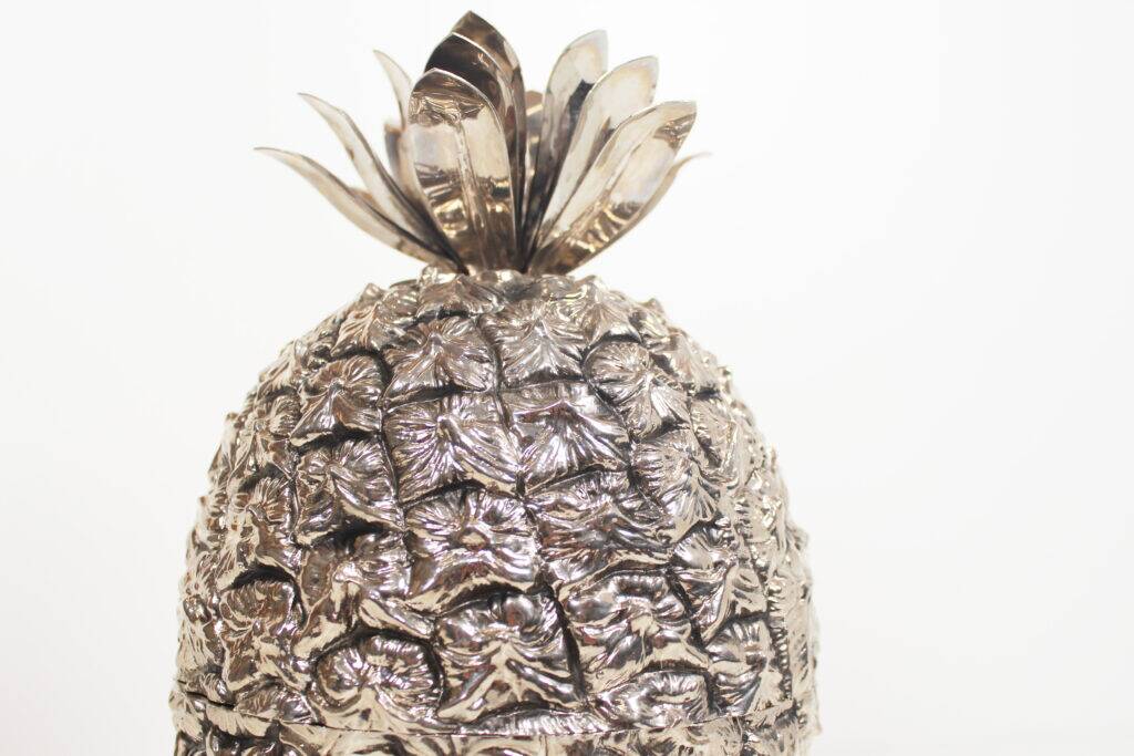 Vintage 1970s 'Pineapple' ice bucket by Freddotherm