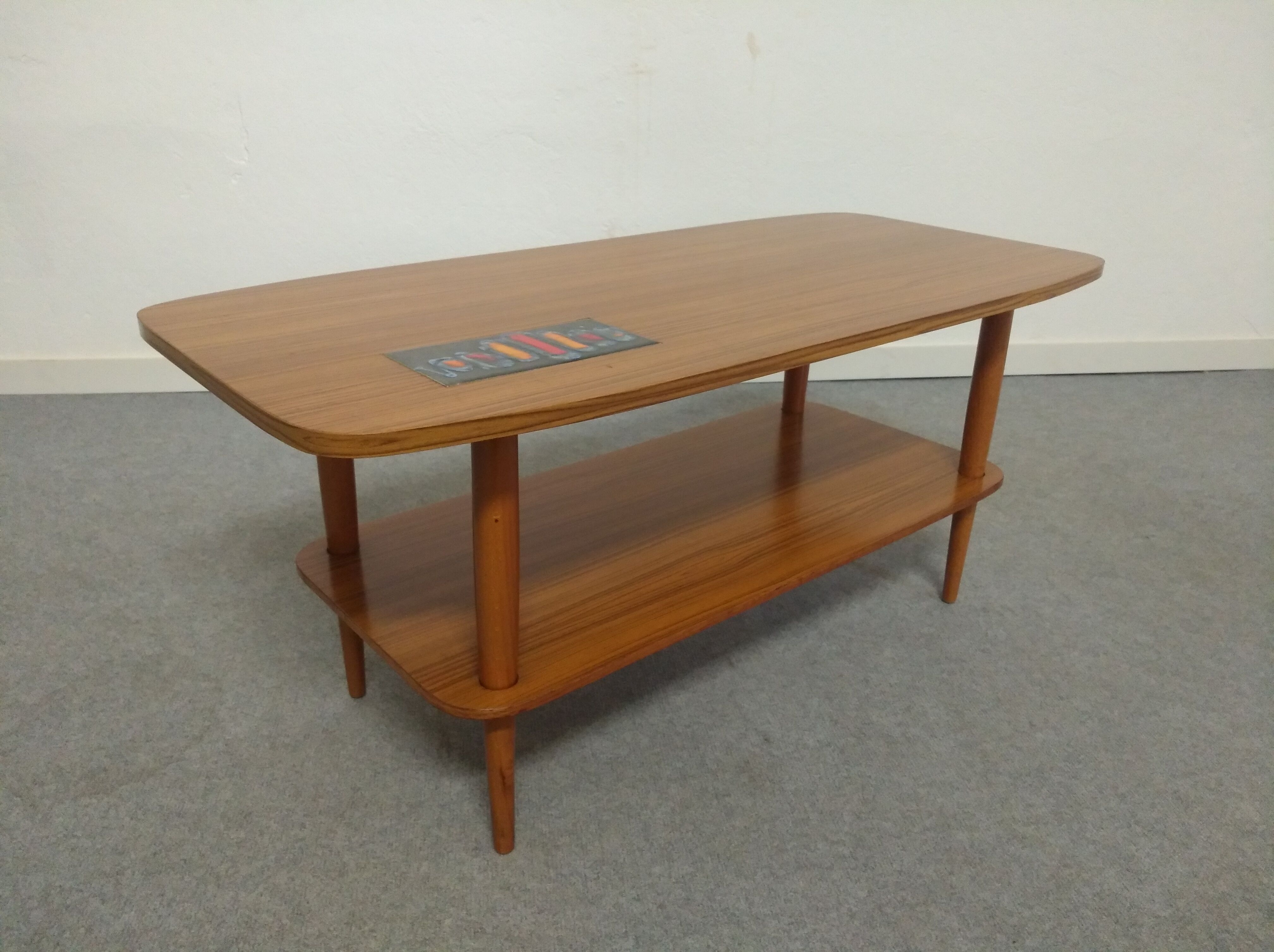 50s coffee table in teak