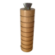 Scandinavian style legnoart wooden pepper mill