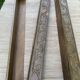 Old wooden curtain cover