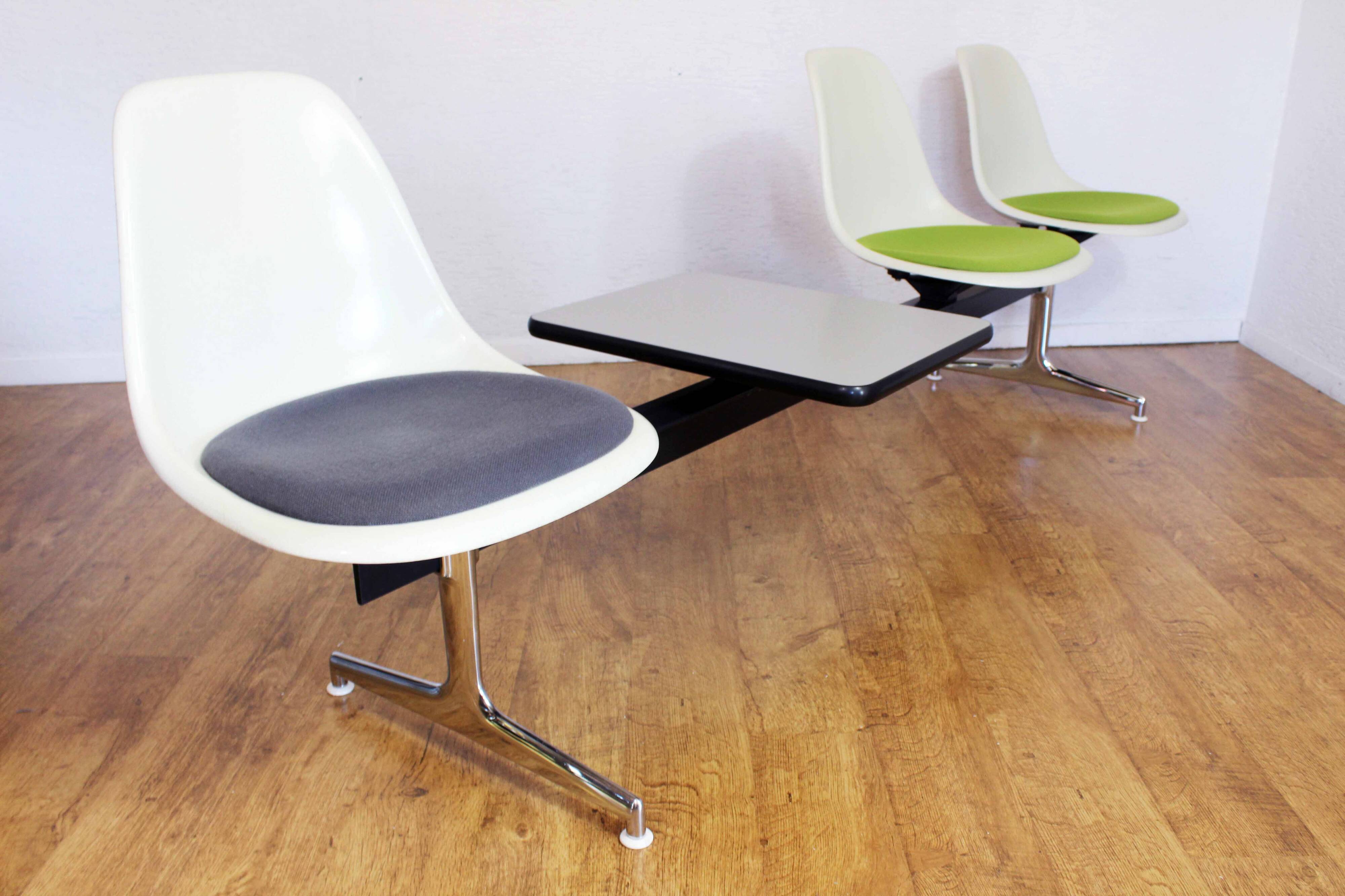 Banc Eames 3 places Edition Vitra 1970