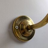 Paire appliques fleurs en nacre