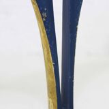 Modernist bronze candle holder