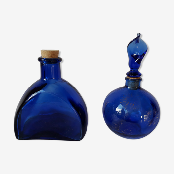 Blue bottles