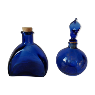 Blue bottles