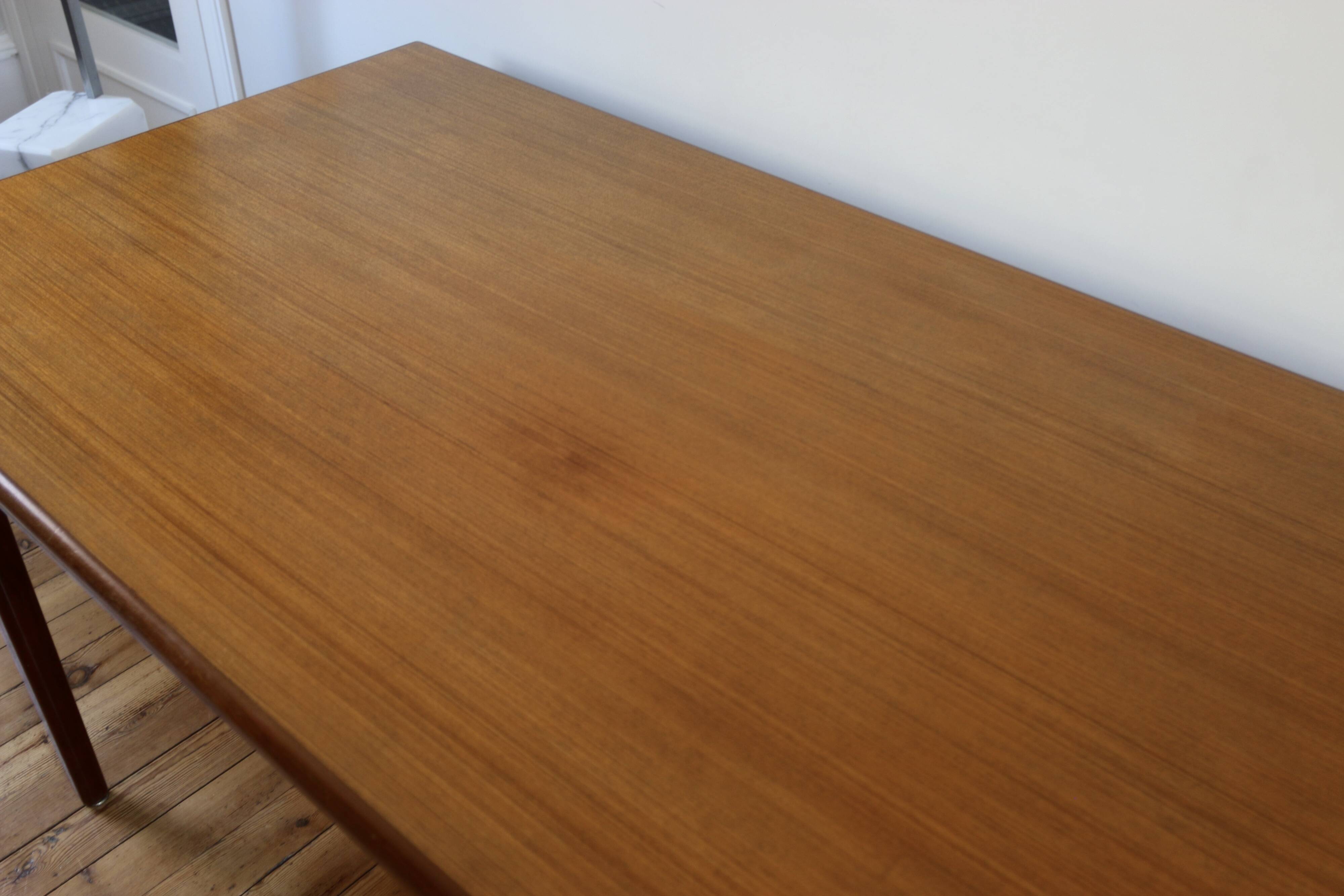 Vintage Scandinavian teak dining table, 1960s