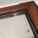 Louis Philippe 69cm silver-plated wooden mirror with gilded thread to hang