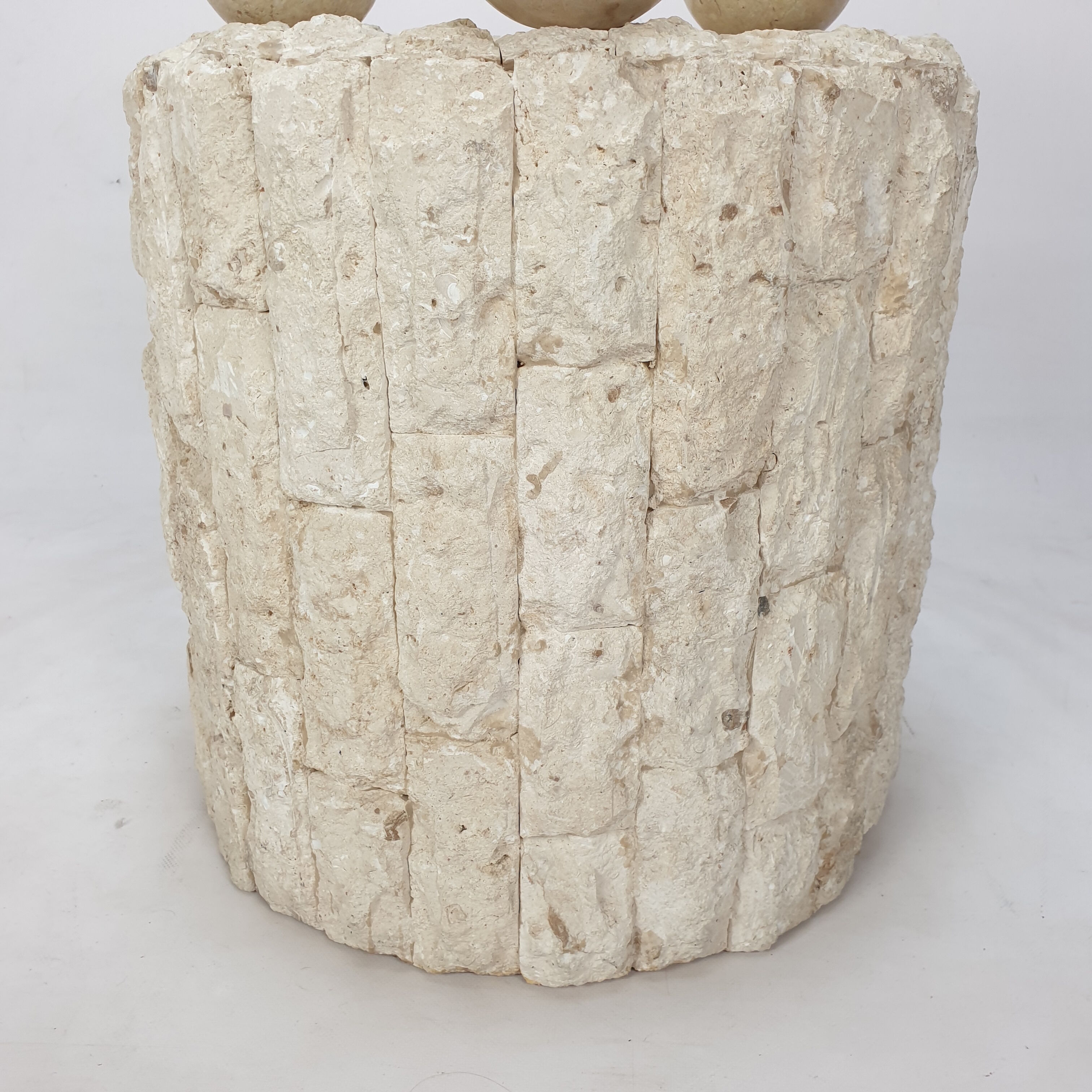 Magnussen Ponte Travertine Coffee Table, 1980s