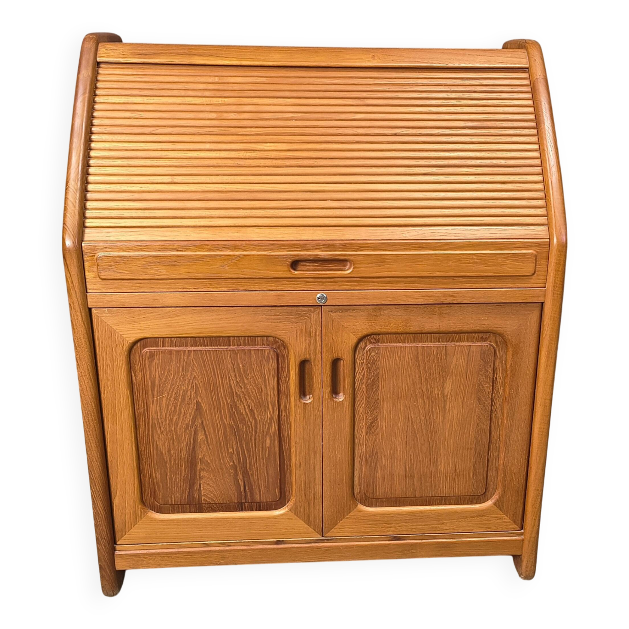 Teak secretaire by Dyrlund, Denmark, 1960s