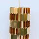 Louis Weisdorf - brass pendant model Facet - Lyfa Denmark 1960