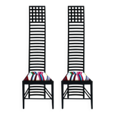 Chaises en frêne italiennes "292 Hill House 1" de style Mid-Century Modern Mackintosh