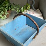 Wooden basket wabi sabi