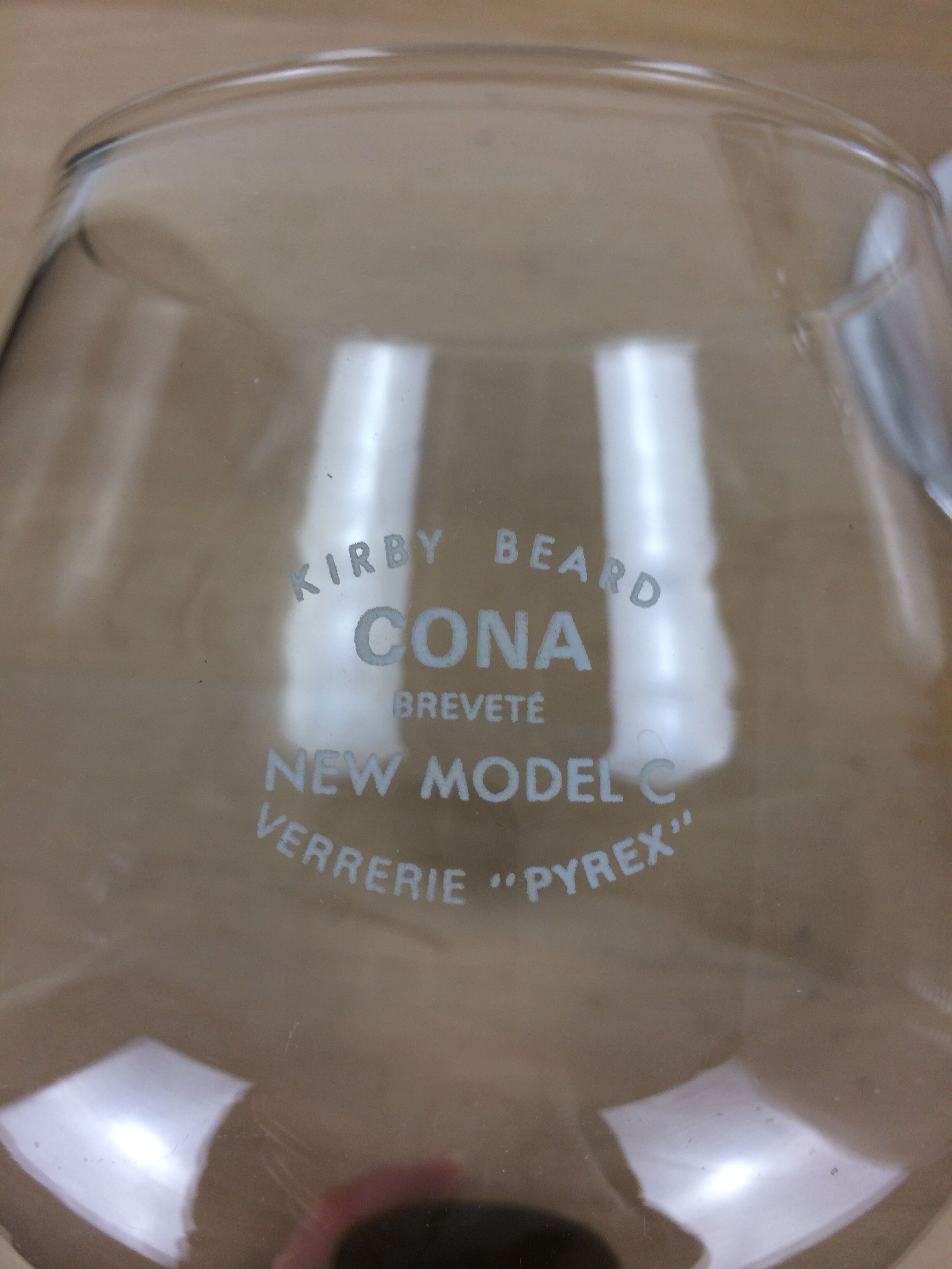 Cona Kirby Beard C vacuum coffee maker