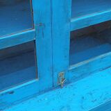 Vaisselier en bois bleu
