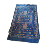 Tapis berbère Kilim bleu multicolore 227×134cm