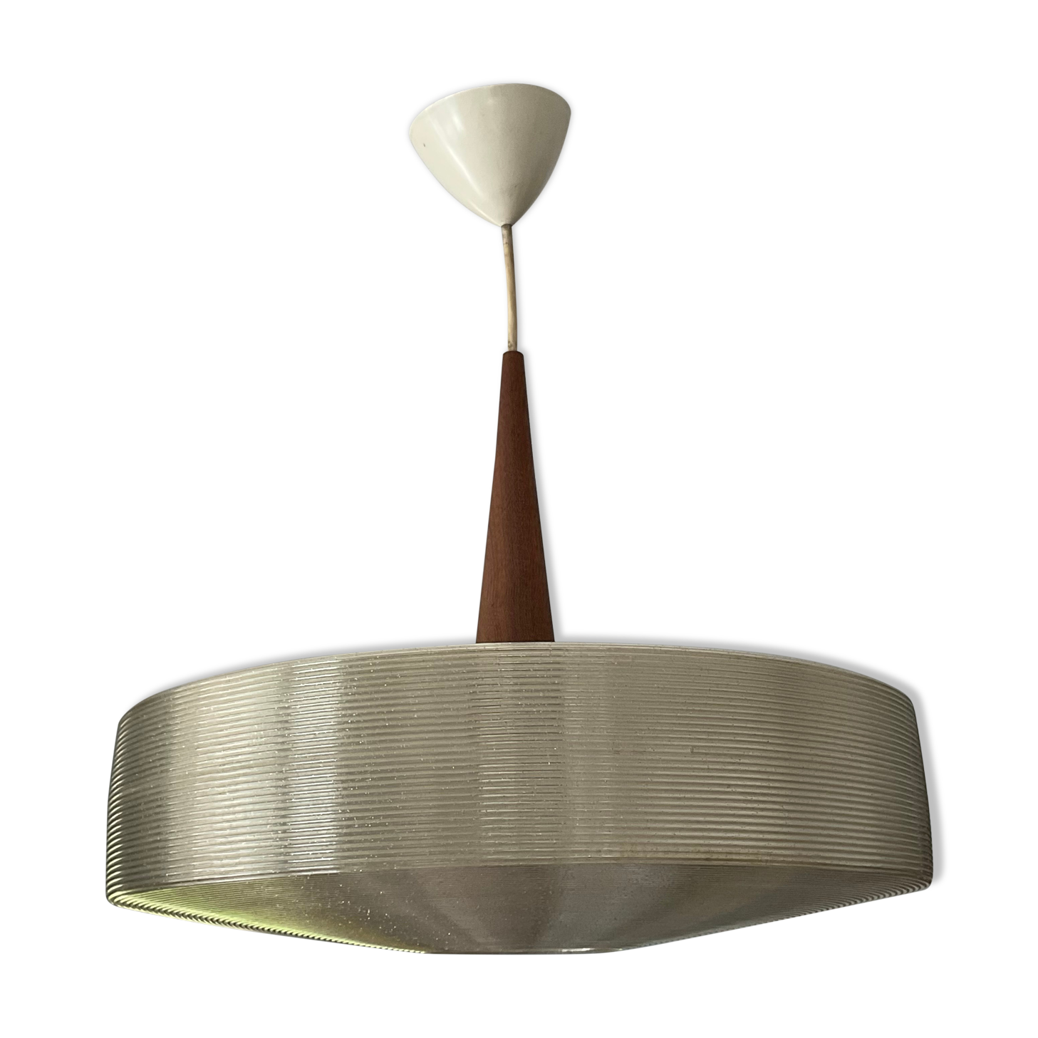 Scandinavian suspension in teak and rotaflex years 50-60