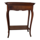 Table d’appoint – Bout de canapé -Acajou – plateau a rebord-1 tiroir