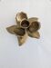Bougeoir lotus en laiton