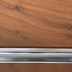 Vintage rosewood chest of drawers aluminum and chrome 1960