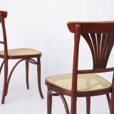 Pair Thonet chairs #221 around 1900, vintage, antique