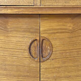 Scandinavian design row Johannes Andersen for Bramin vintage 60's