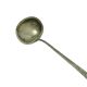 Art Nouveau soup ladle, silver-plated alpacca, Kummer, Poland, 1920s.